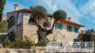 Виллы Old Stone Villa Talići Hill Сутоморе Улучшенная вилла с бассейном-1