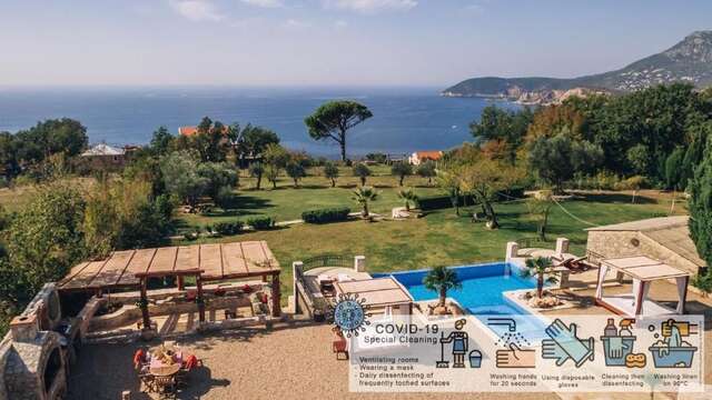 Виллы Old Stone Villa Talići Hill Сутоморе-29